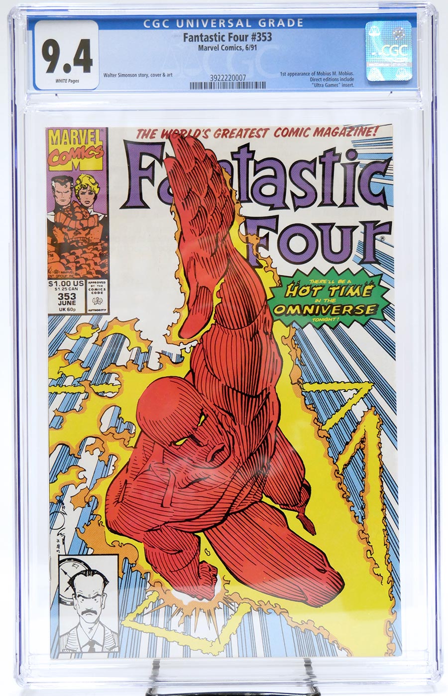 Fantastic Four #353 Cover B CGC 9.4