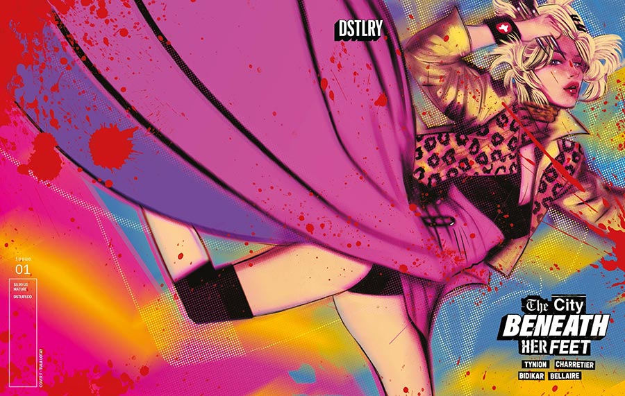 City Beneath Her Feet #1 Cover F Variant Tula Lotay Wraparound Cover