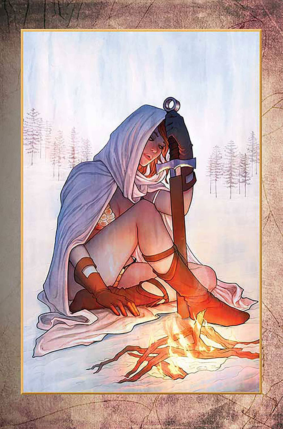 Red Sonja Vol 10 #16 Cover Q Incentive Jenny Frison Virgin Cover