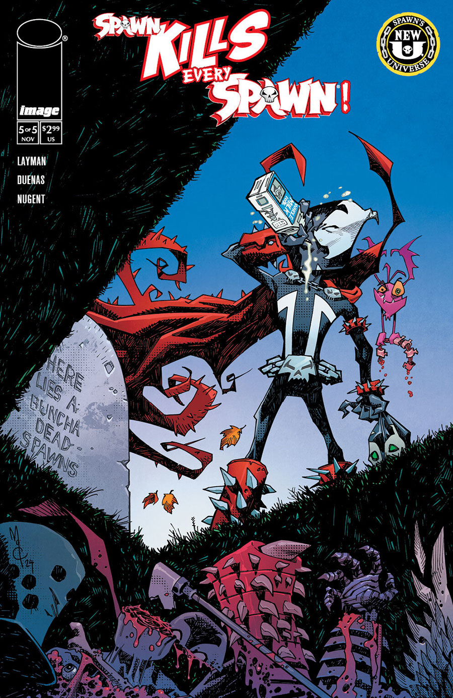 Spawn Kills Every Spawn #5 Cover B Variant John McCrea Cover