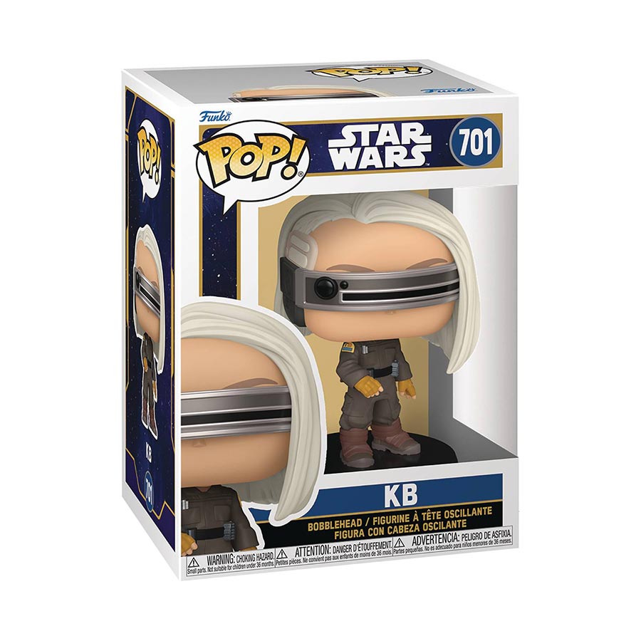 POP Star Wars Skeleton Crew KB Vinyl Bobble Head