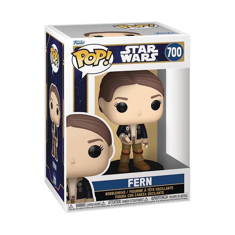 POP Star Wars Skeleton Crew Fern Vinyl Bobble Head