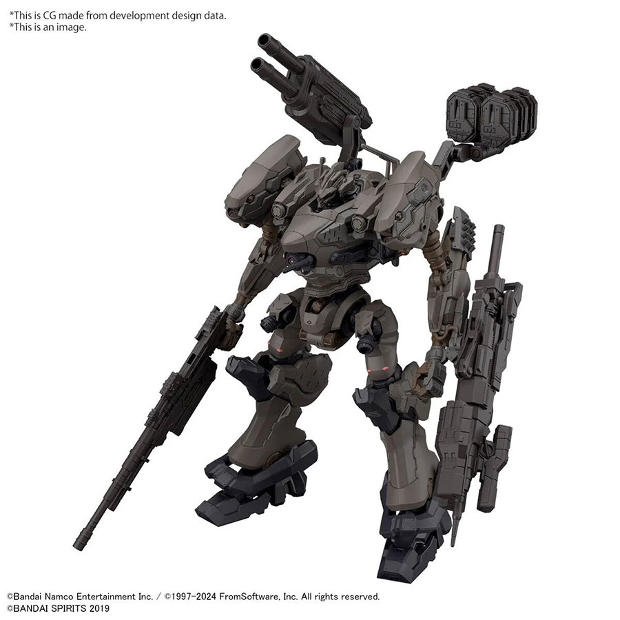 30 Minutes Missions Armored Core VI Fires Of Rubicon Kit #01 RaD CC-2000 Orbiter Nightfall / Raven