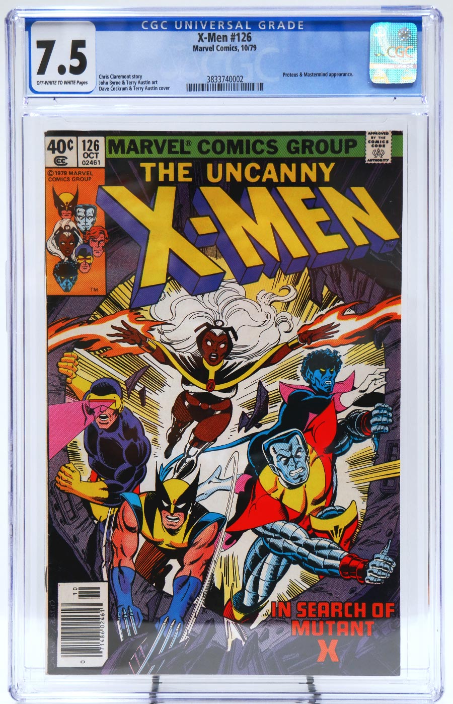 X-Men Vol 1 #126 Cover C CGC 7.5