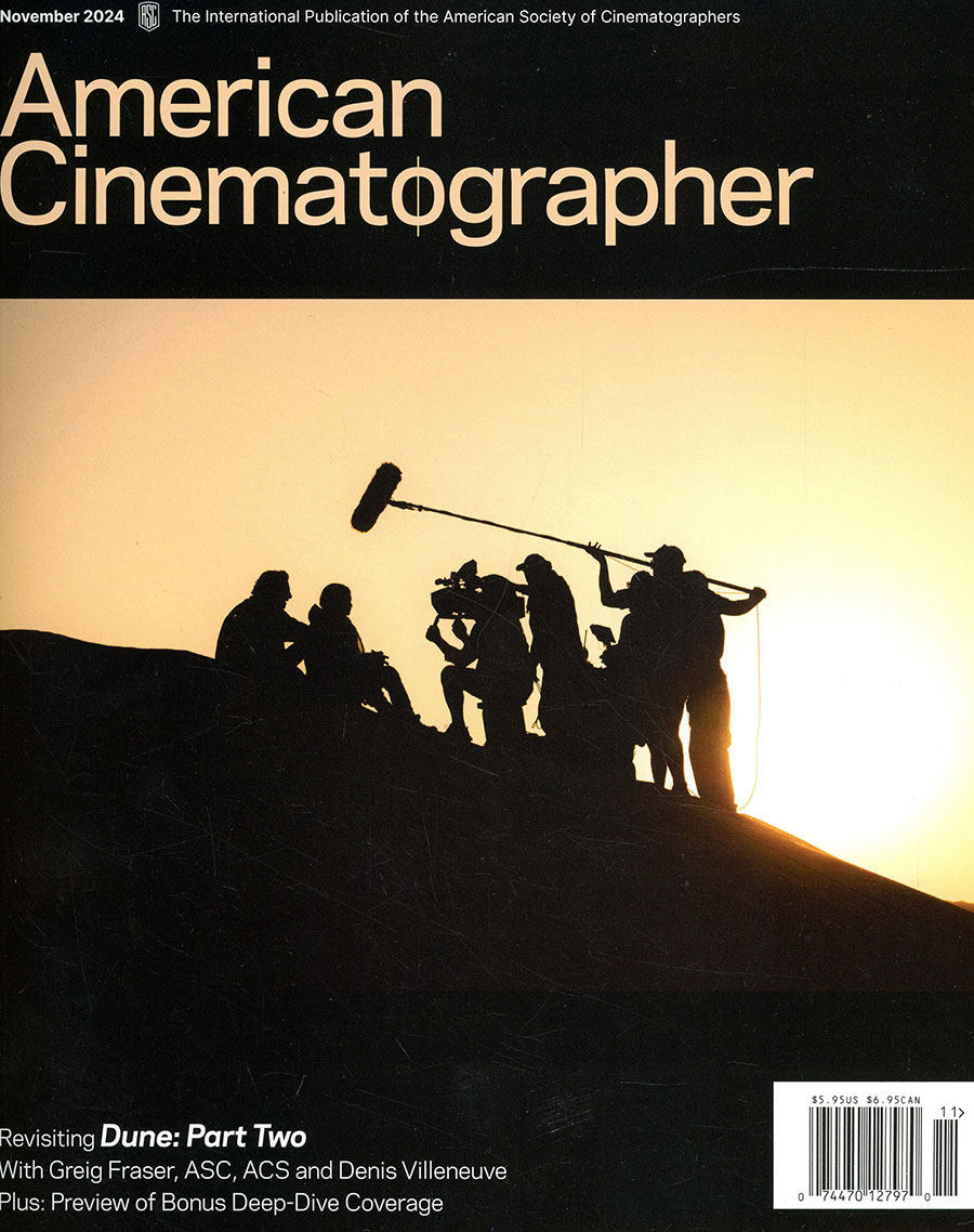 American Cinematographer Vol 105 #11 November 2024