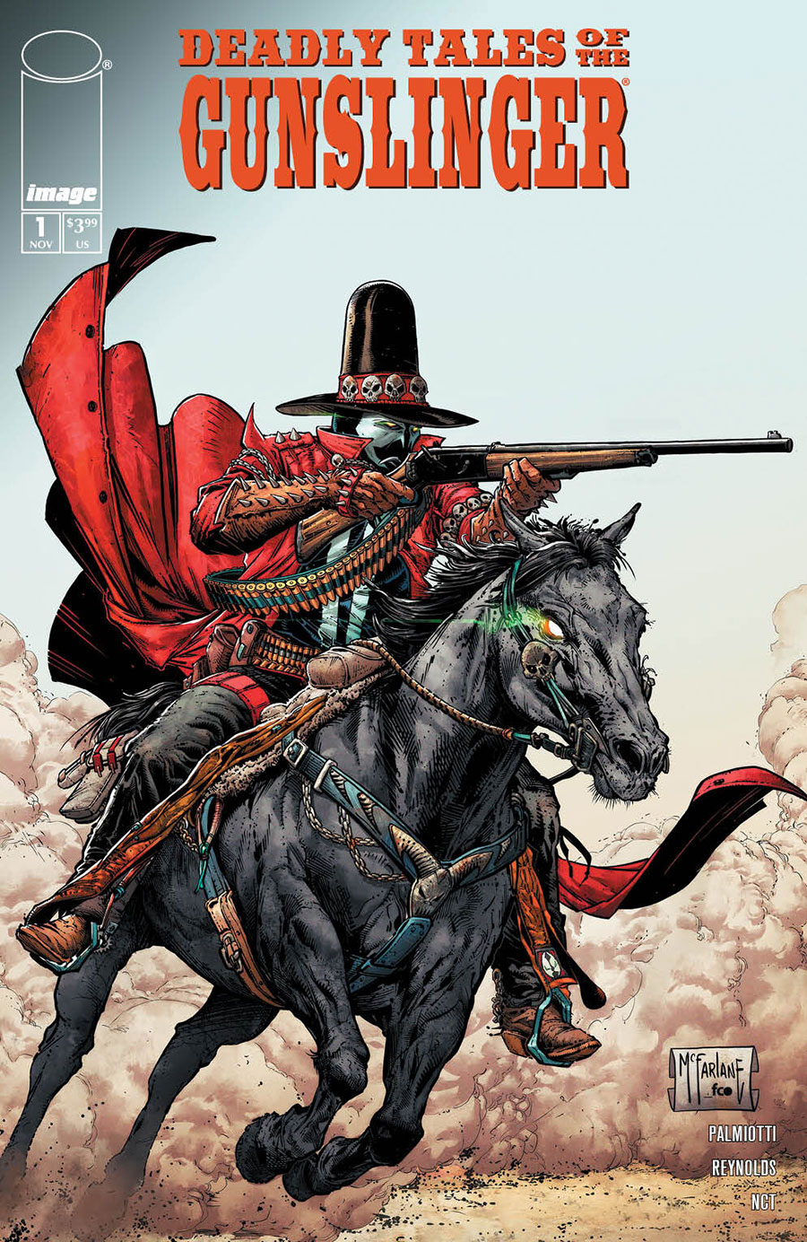 Deadly Tales Of The Gunslinger Spawn #1 Cover C Variant Todd McFarlane Cover