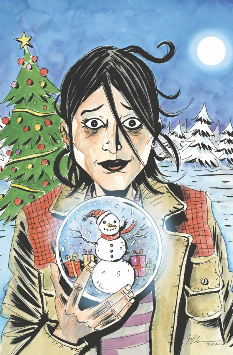 Minor Arcana #4 Cover G Variant Jeff Lemire Holiday Cover