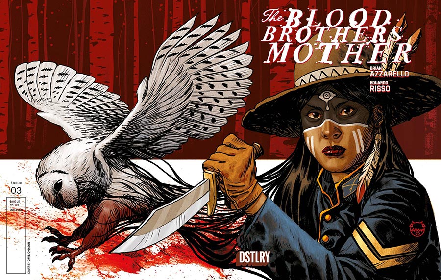 Blood Brothers Mother #3 Cover E Variant Dave Johnson Wraparound Cover