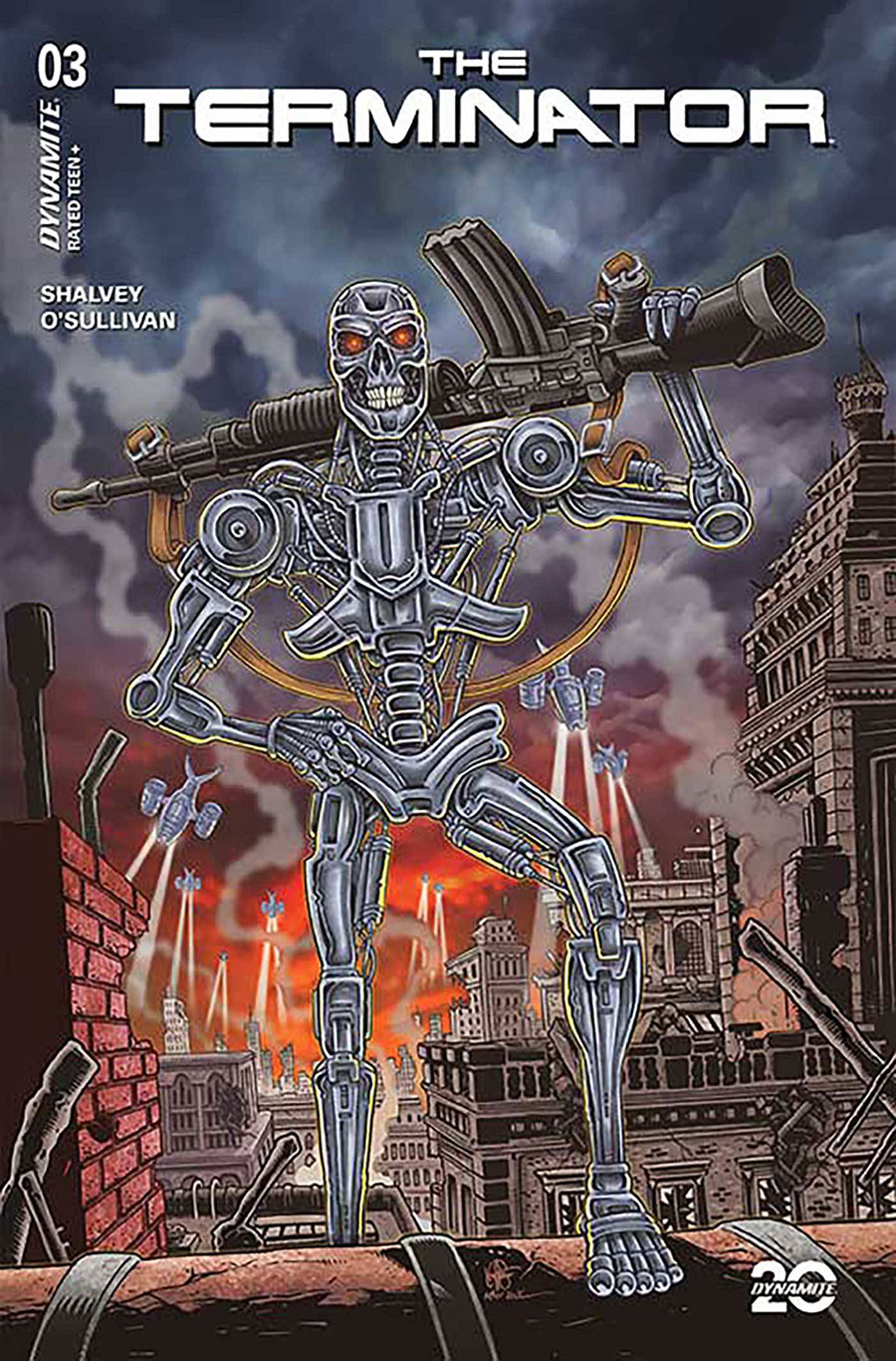 Terminator Vol 4 #3 Cover P Variant Ken Haeser Cover