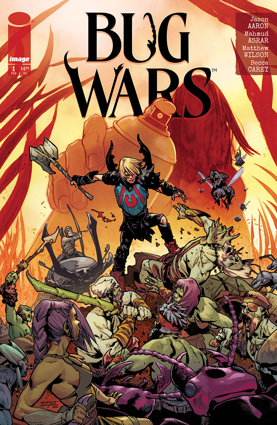 Bug Wars #1 Cover A Regular Mahmud Asrar & Matthew Wilson Cover