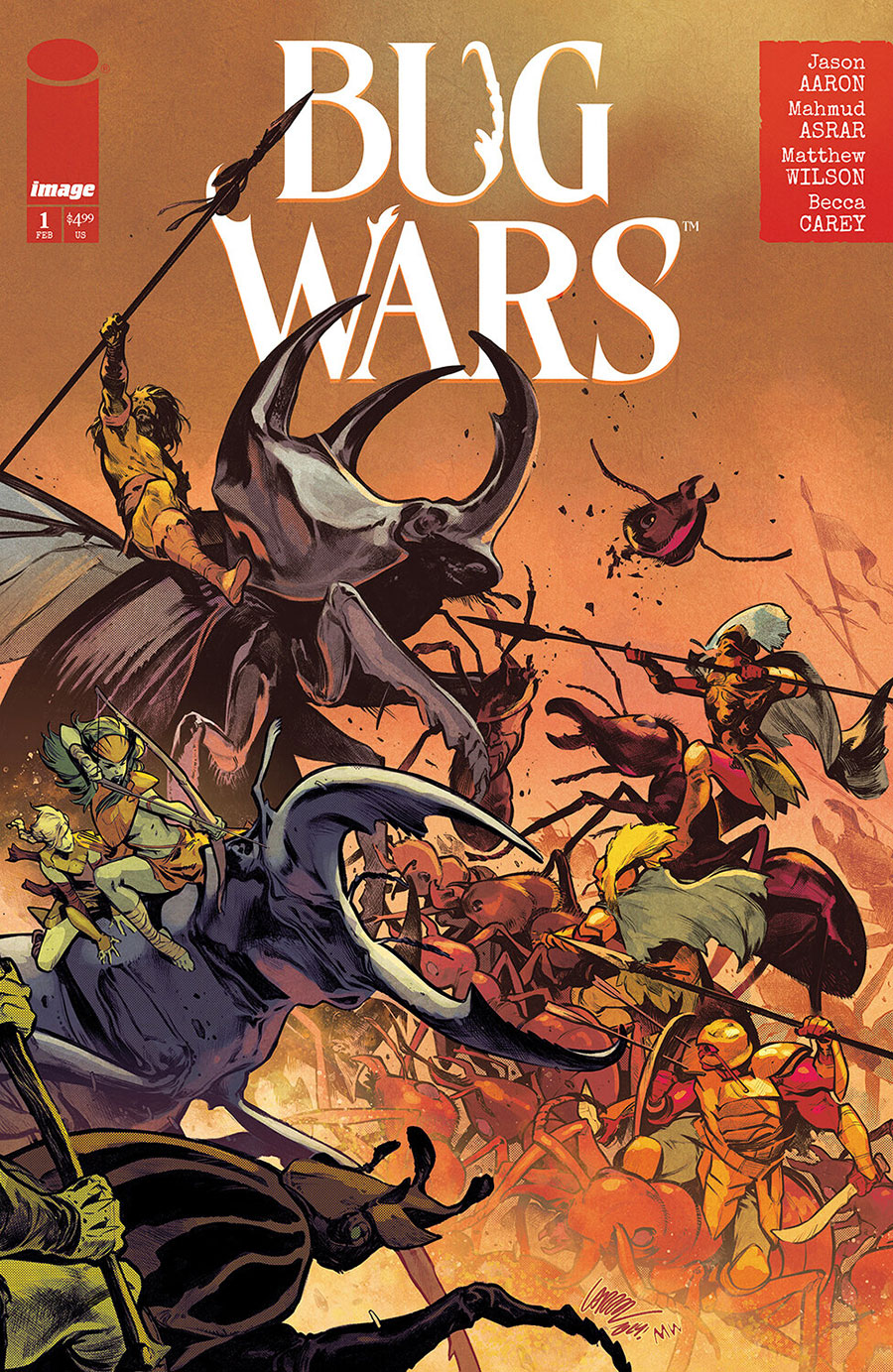 Bug Wars #1 Cover D Incentive Pepe Larraz & Matthew Wilson Variant Cover