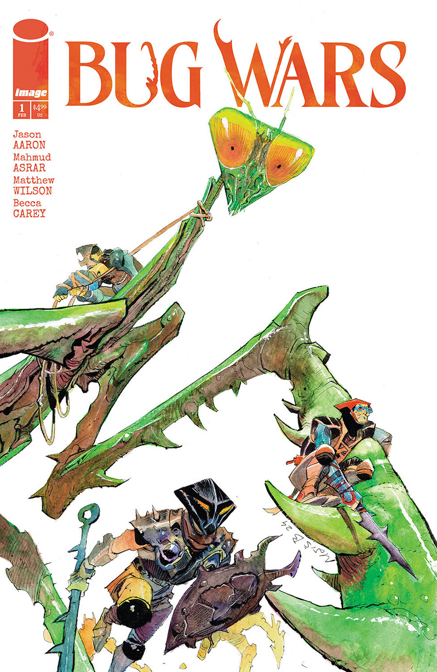 Bug Wars #1 Cover E Incentive Matias Bergara Variant Cover