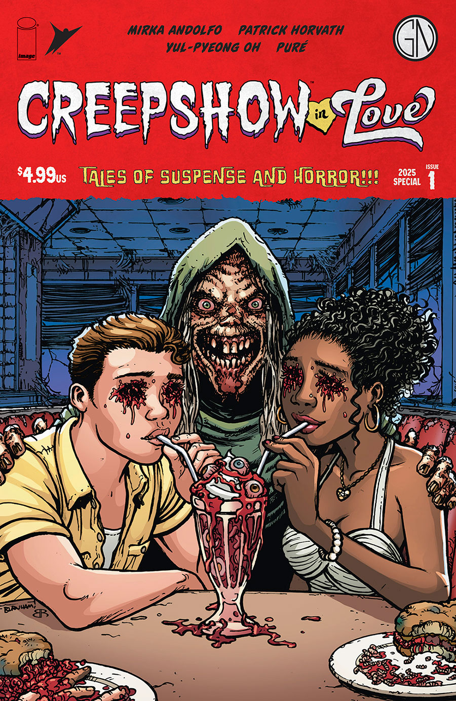 Creepshow In Love #1 (One Shot) Cover A Regular Chris Burnham & Brian Reber Cover