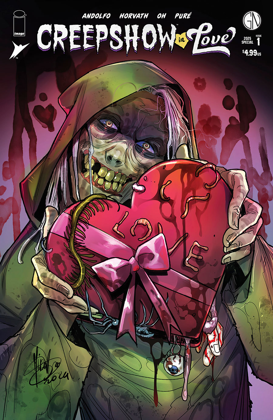 Creepshow In Love #1 (One Shot) Cover B Variant Mirka Andolfo Cover