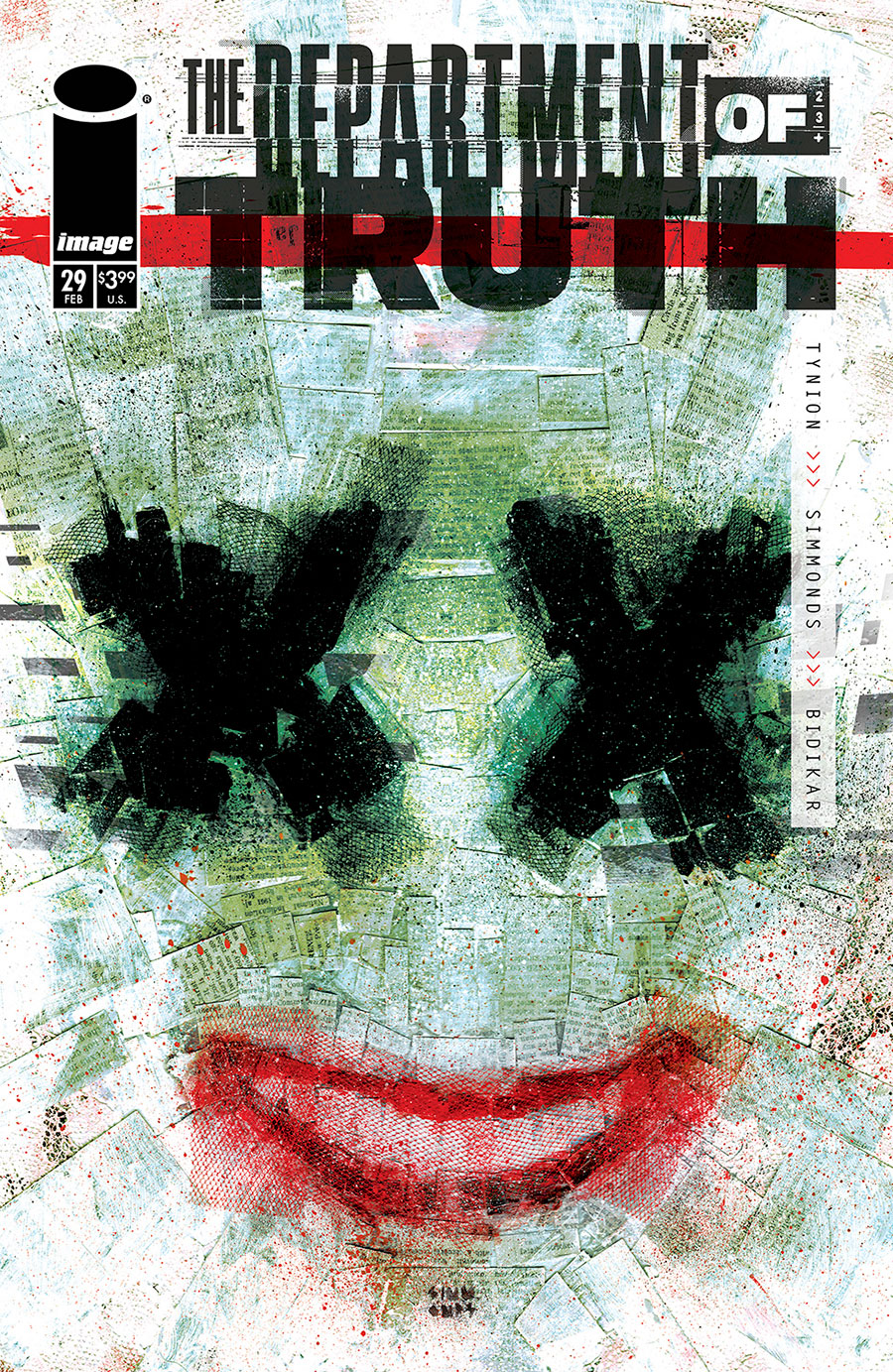 Department Of Truth #29 Cover A Regular Martin Simmonds Cover