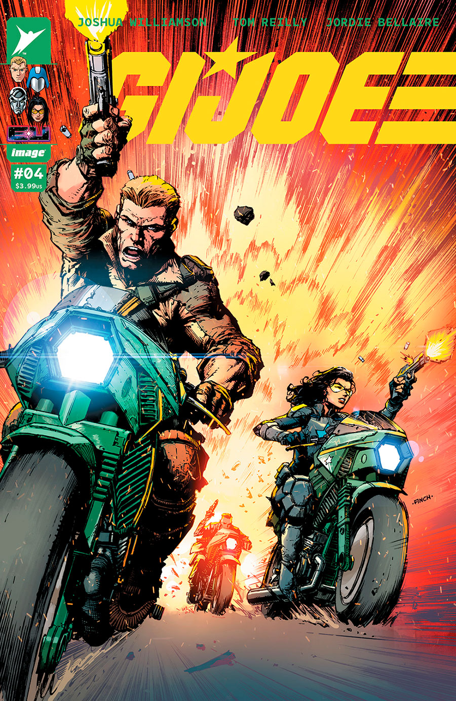 GI Joe Vol 10 #4 Cover B Variant David Finch & Adriano Lucas Cover