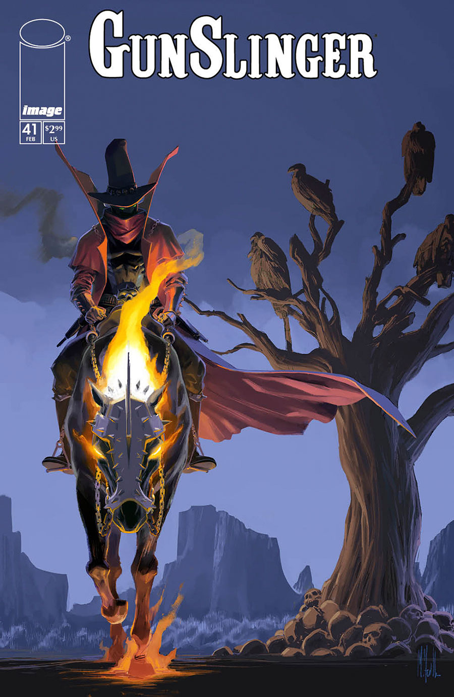 Gunslinger Spawn #41 Cover B Variant Marco Failla Cover