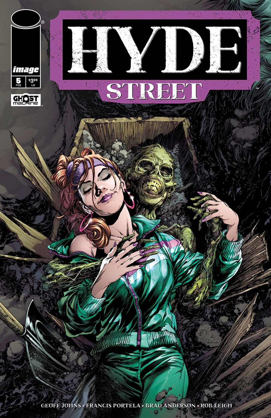 Hyde Street #5 Cover A Regular Ivan Reis Danny Miki & Brad Anderson Cover