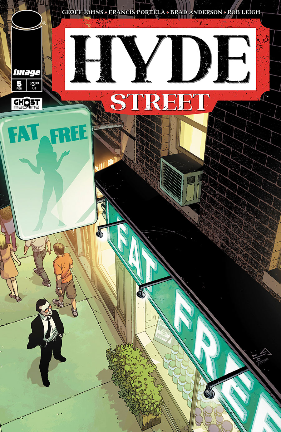 Hyde Street #5 Cover B Variant Francis Portela & Brad Anderson Cover