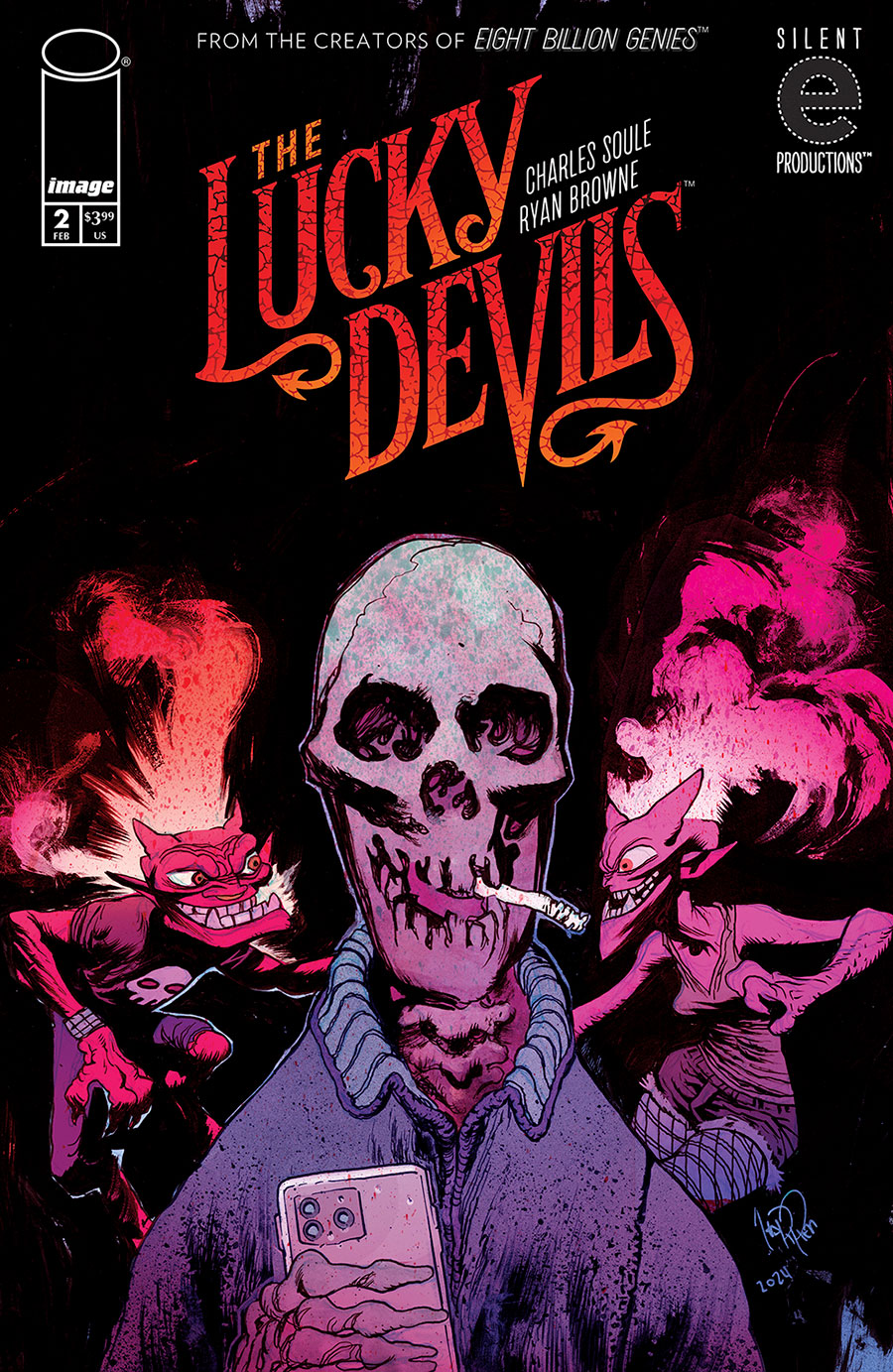 Lucky Devils #2 Cover B Variant James Harren Cover