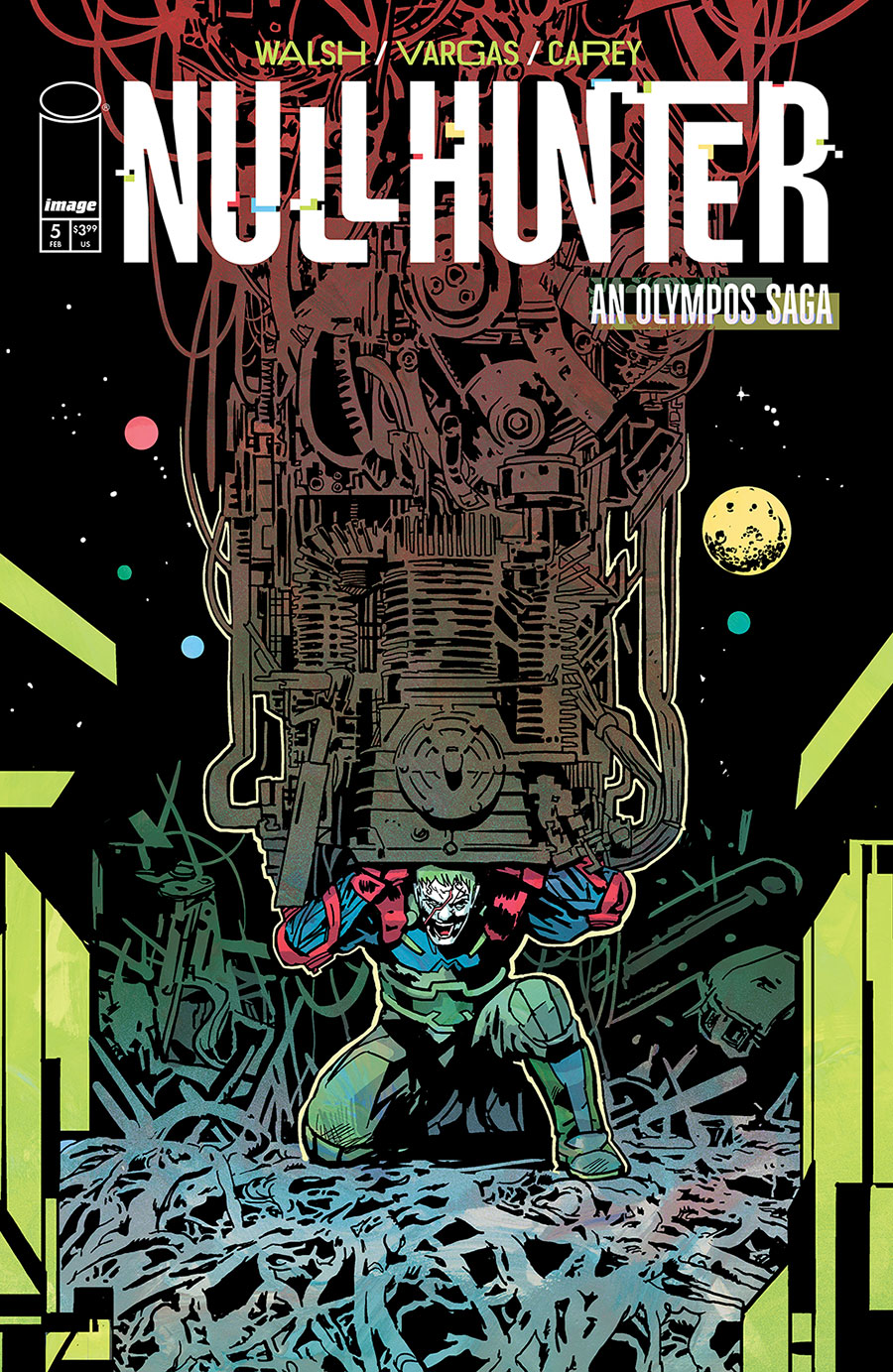 Nullhunter #5 Cover A Regular Michael Walsh Cover