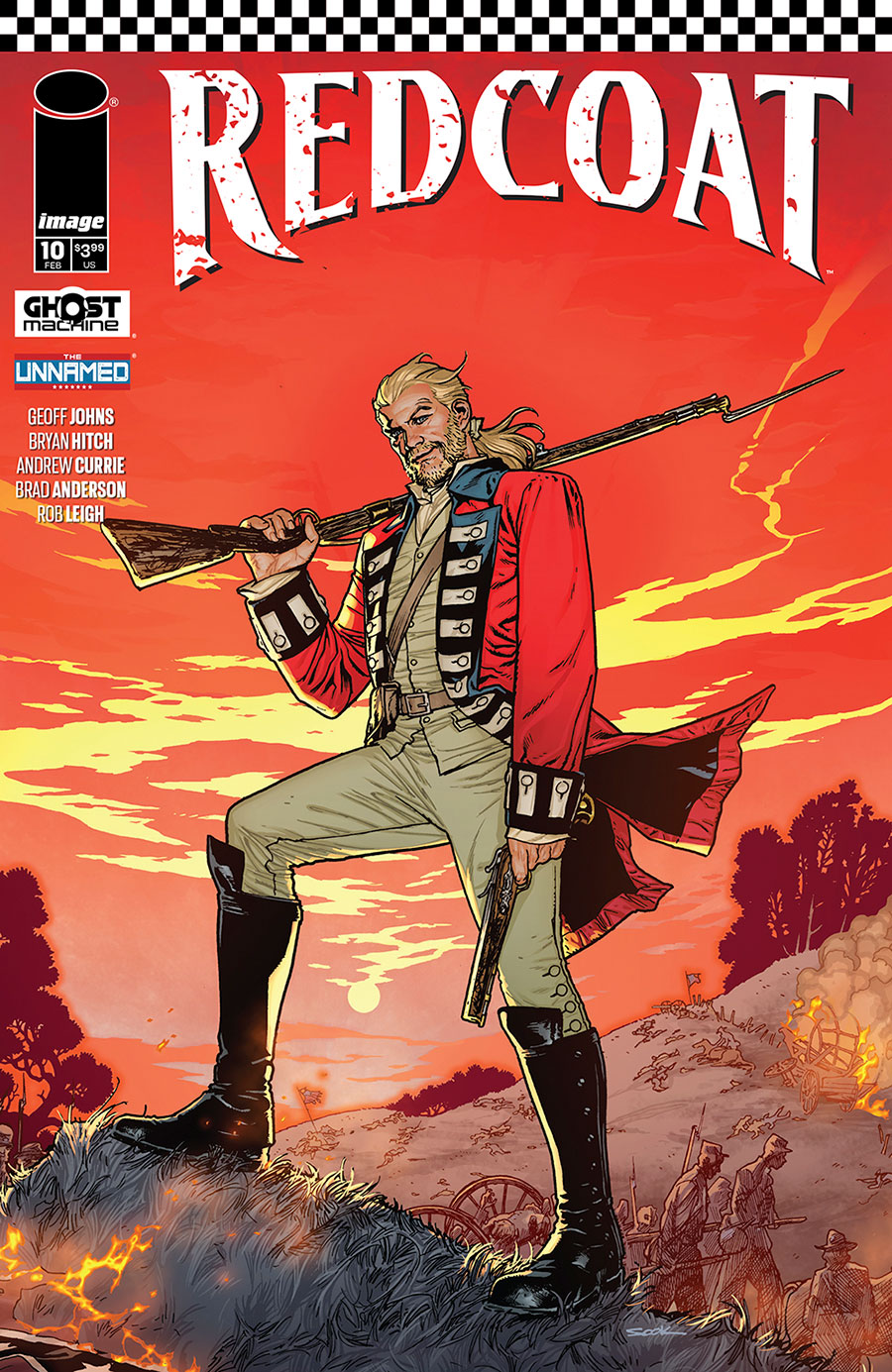 Redcoat #10 Cover B Variant Ryan Sook Cover