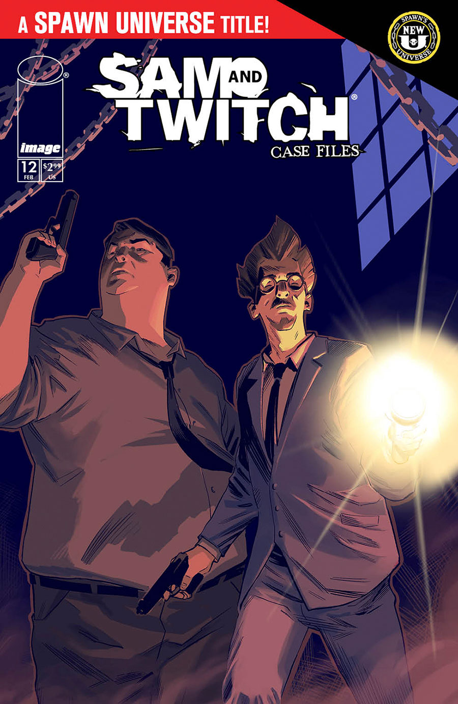 Sam And Twitch Case Files #12 Cover B Variant Marco Failla Cover