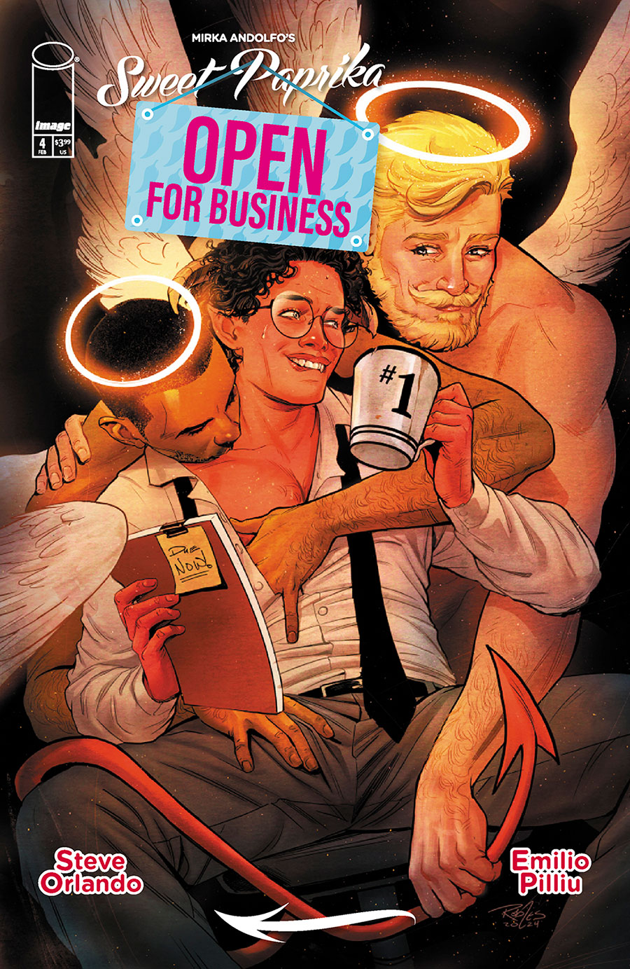 Mirka Andolfos Sweet Paprika Open For Business #4 Cover C Variant Nick Robles Cover