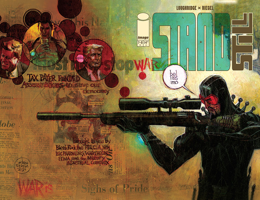 Standstill #7 Cover A Regular Andrew Robinson Wraparound Cover