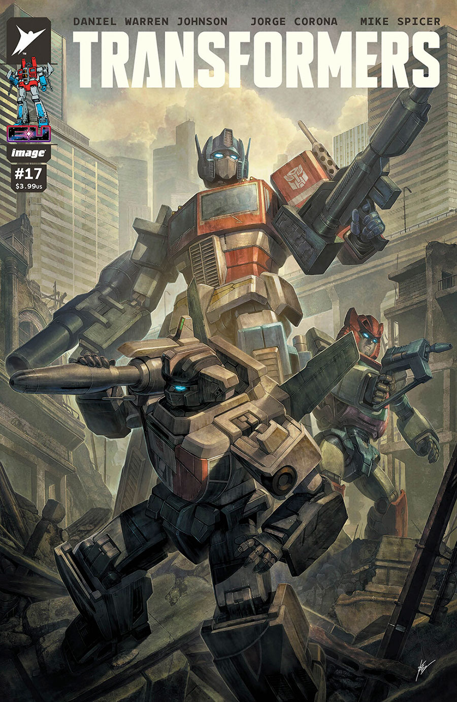 Transformers Vol 5 #17 Cover E Incentive Homare Variant Cover