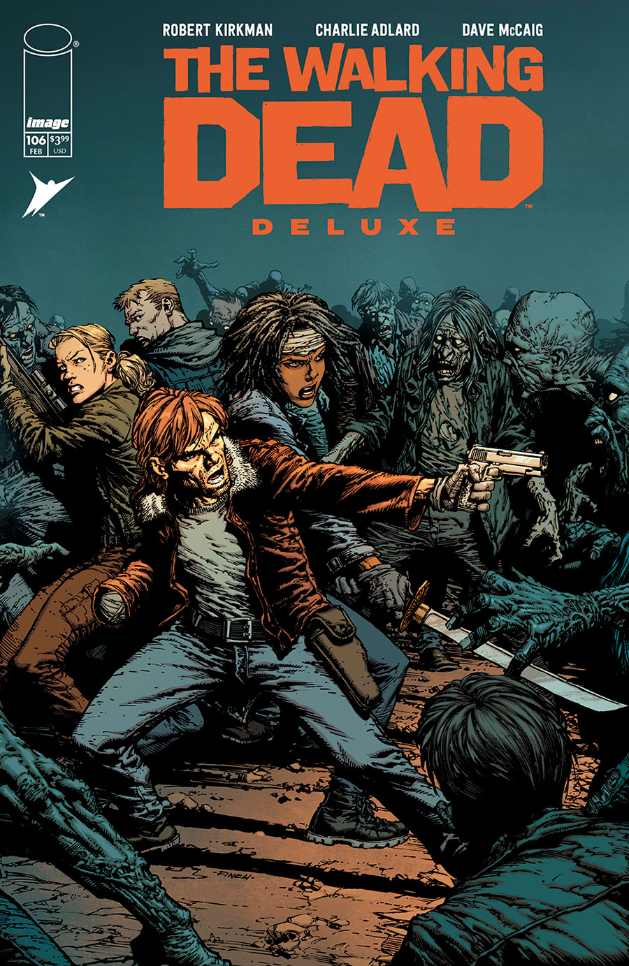 Walking Dead Deluxe #106 Cover A Regular David Finch & Dave McCaig Cover