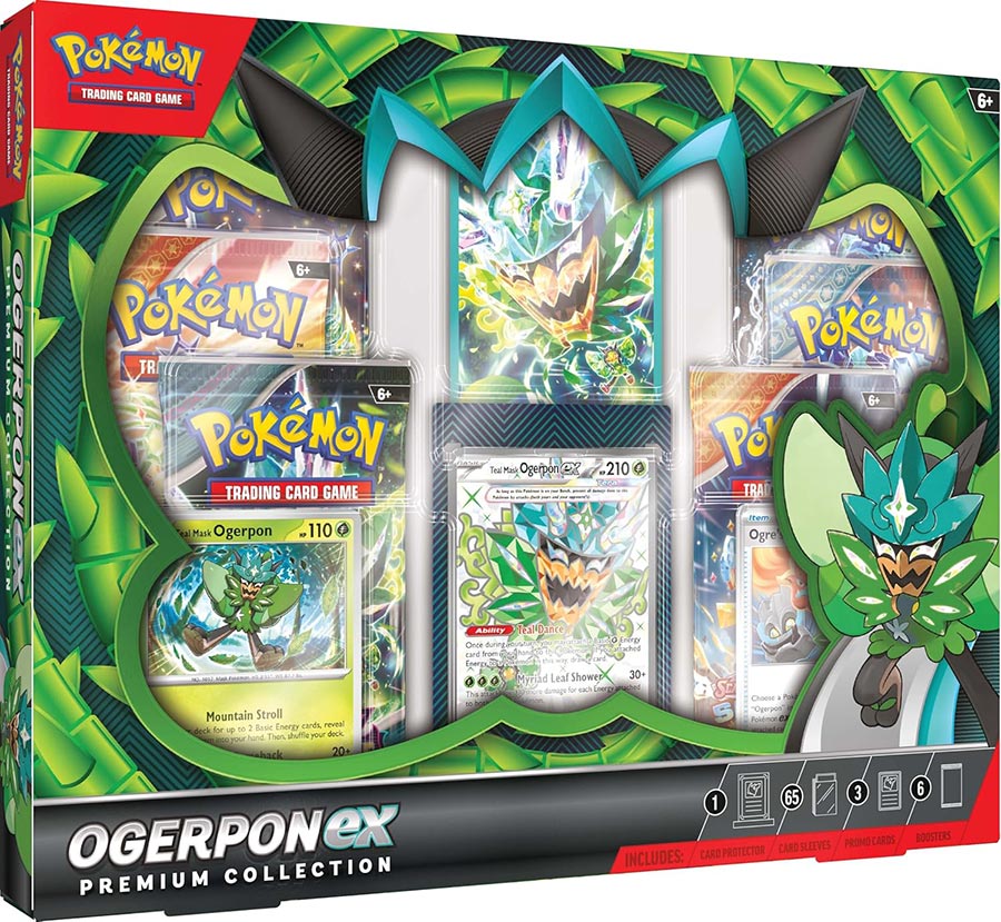 Pokemon Ogerpon EX Premium Collection Box