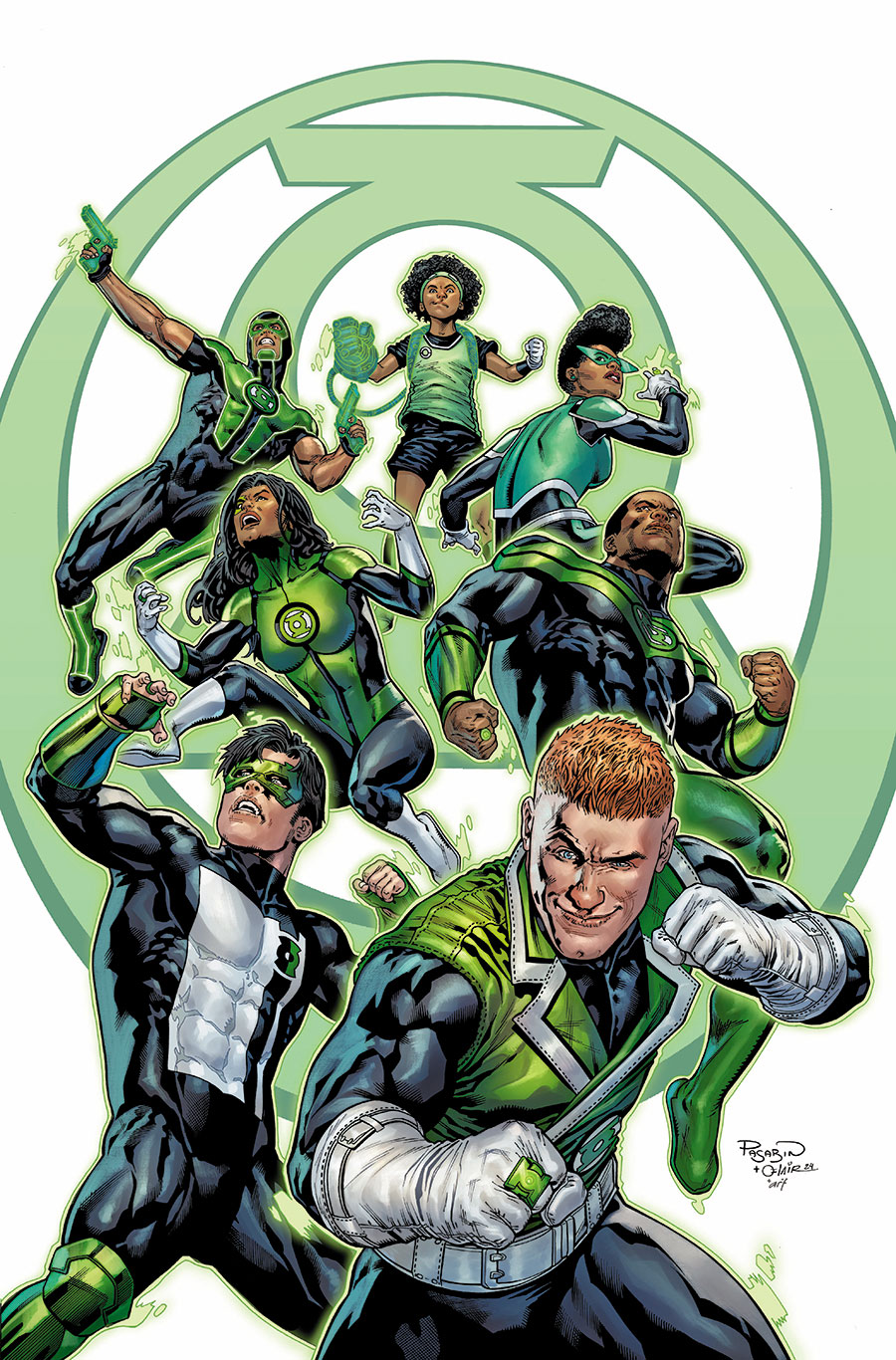 Green Lantern Corps Vol 4 #1 Cover A Regular Fernando Pasarin & Oclair Albert Cover (DC All In)