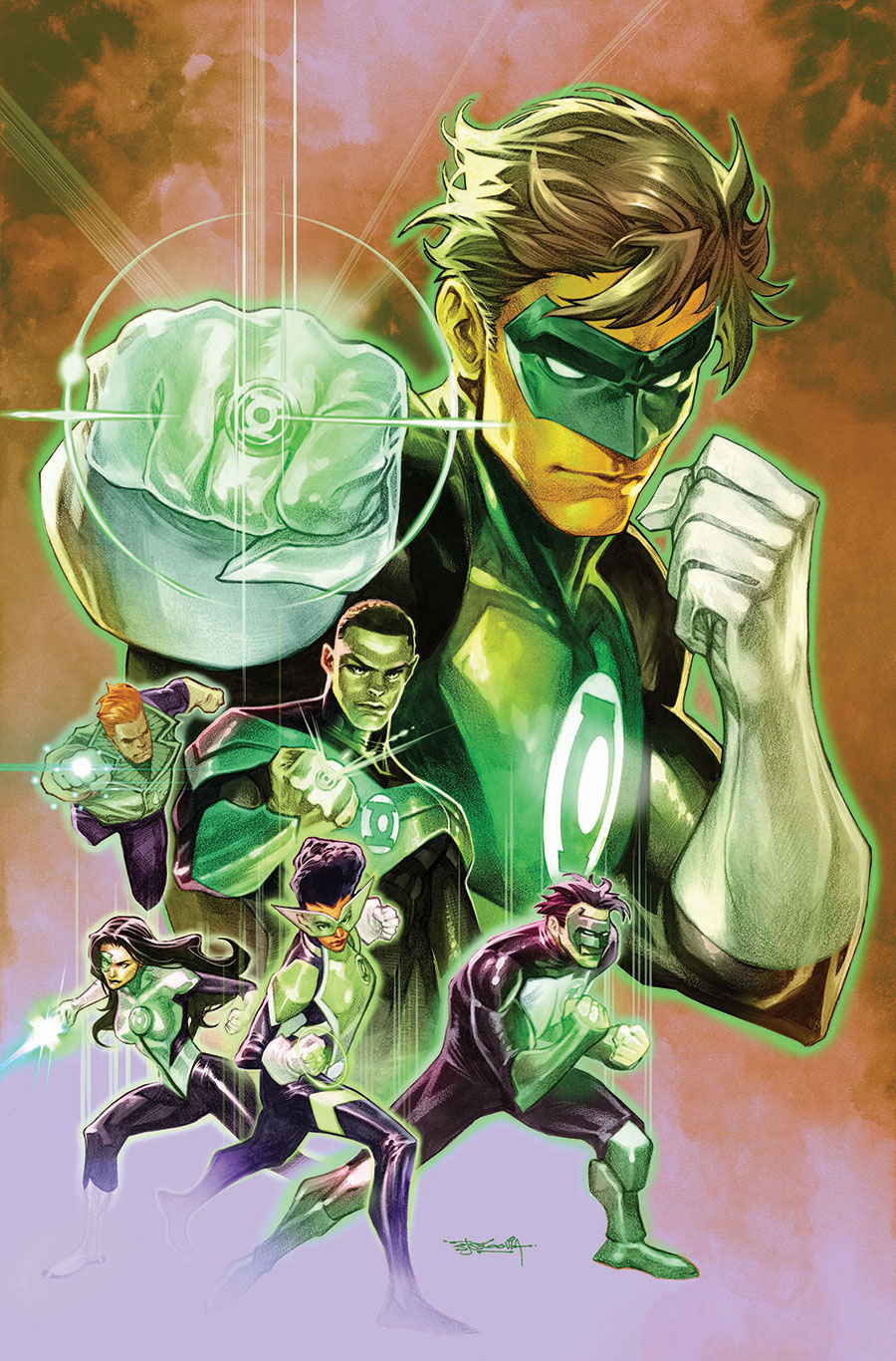 Green Lantern Vol 8 #20 Cover B Variant Stephen Segovia Card Stock Cover (DC All In)