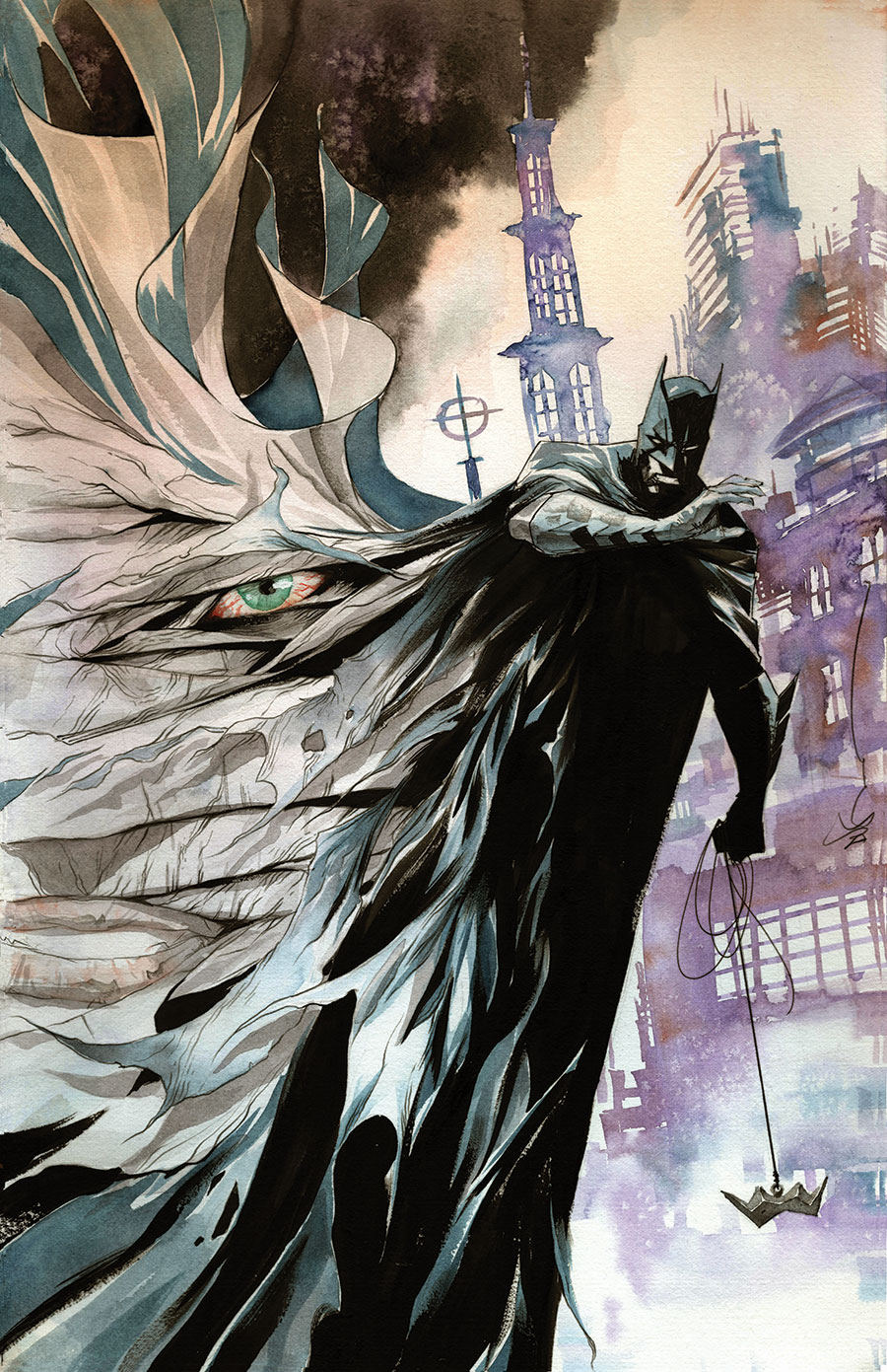 Detective Comics Vol 2 #1094 Cover E Variant Dustin Nguyen Hush Card Stock Cover (DC All In)