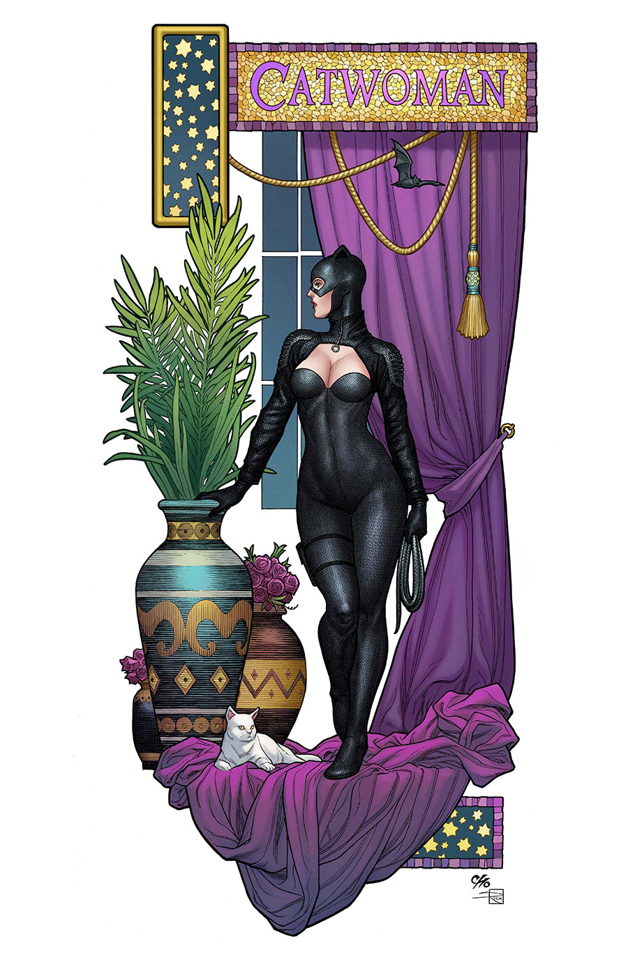 Catwoman Vol 5 #73 Cover B Variant Frank Cho Card Stock Cover (DC All In)