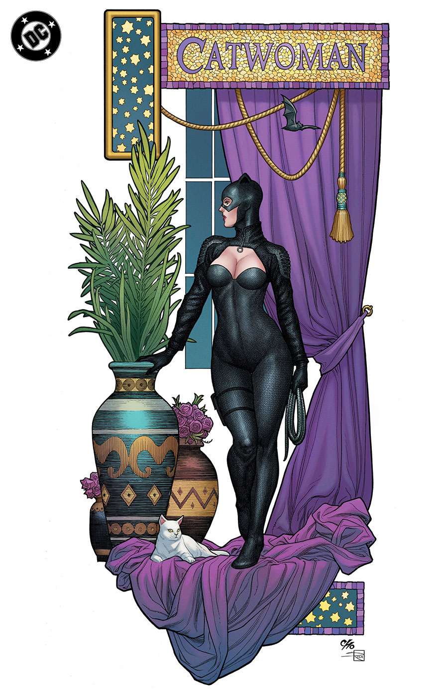 Catwoman Vol 5 #73 Cover F Incentive Frank Cho Card Stock Variant Cover (DC All In)