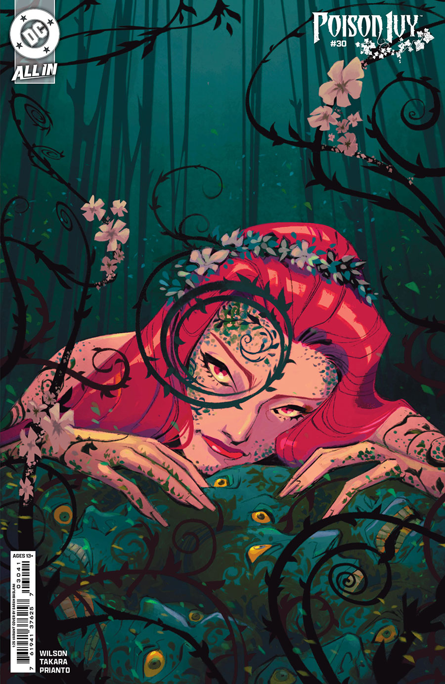 Poison Ivy #30 Cover F Incentive Sarah Baslaim Card Stock Variant Cover (DC All In)