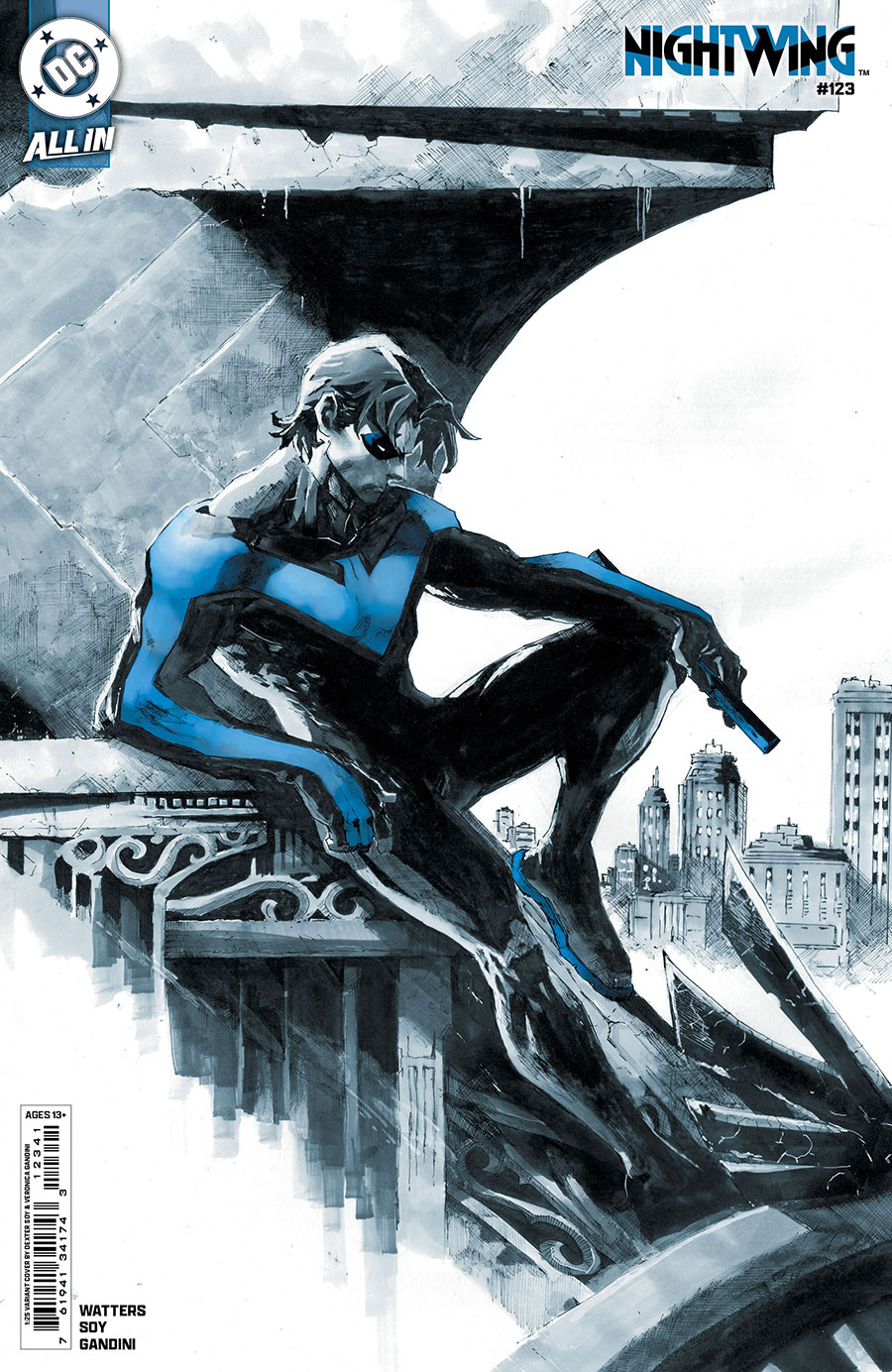 Nightwing Vol 4 #123 Cover E Incentive Dexter Soy Card Stock Variant Cover (DC All In)