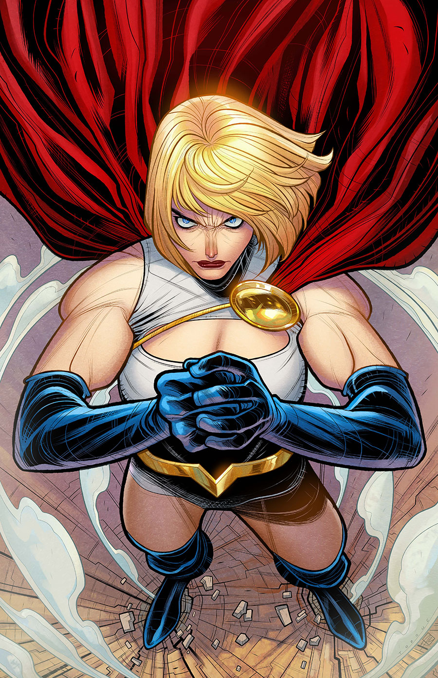 Power Girl Vol 3 #18 Cover B Variant Elizabeth Torque Card Stock Cover (DC All In)