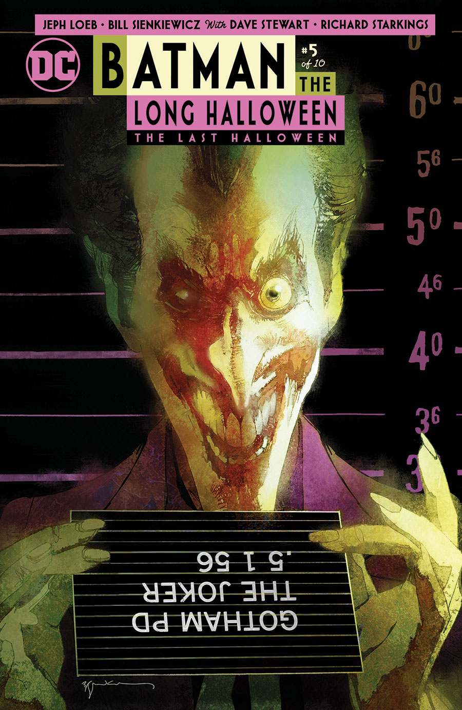 Batman The Long Halloween The Last Halloween #5 Cover B Variant Bill Sienkiewicz Card Stock Cover