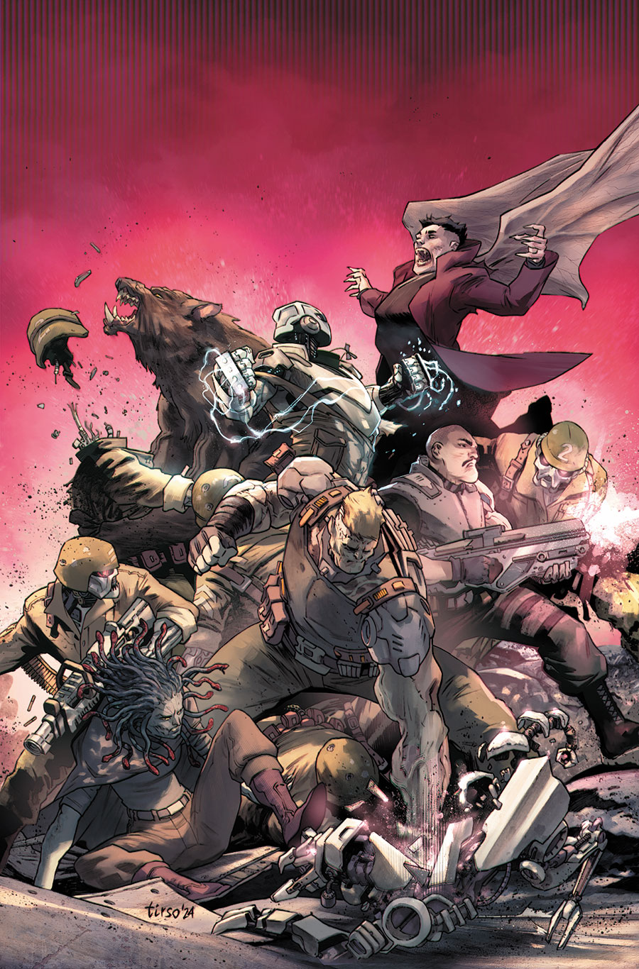 DC Horror Presents Creature Commandos #5 Cover A Regular Tirso Cover