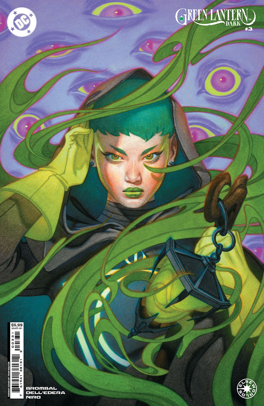 Green Lantern Dark #3 Cover C Variant Tran Nguyen Card Stock Cover