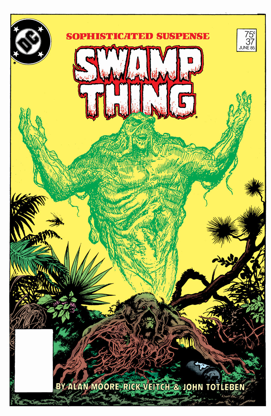 Saga Of The Swamp Thing #37 Facsimile Edition Cover D Variant Stephen R Bissette & John Totleben Foil Cover