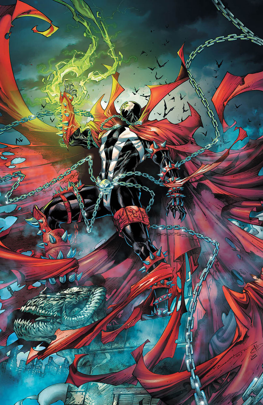 Spawn #360 Cover D Incentive Brett Booth Virgin Cover