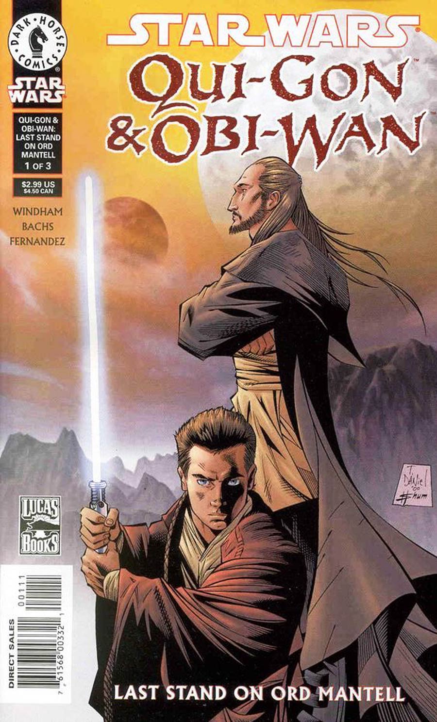 Star Wars Qui Gon & Obi Wan Last Stand On Ord Mantell #1 Cover C Tony Daniel