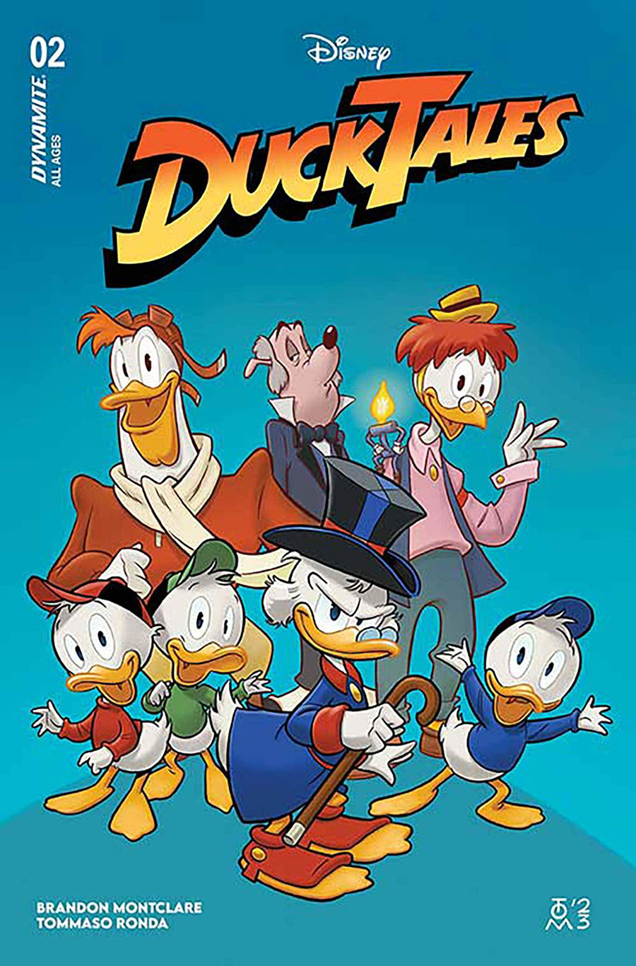 Ducktales Vol 5 #2 Cover P Variant Tommaso Ronda Cover