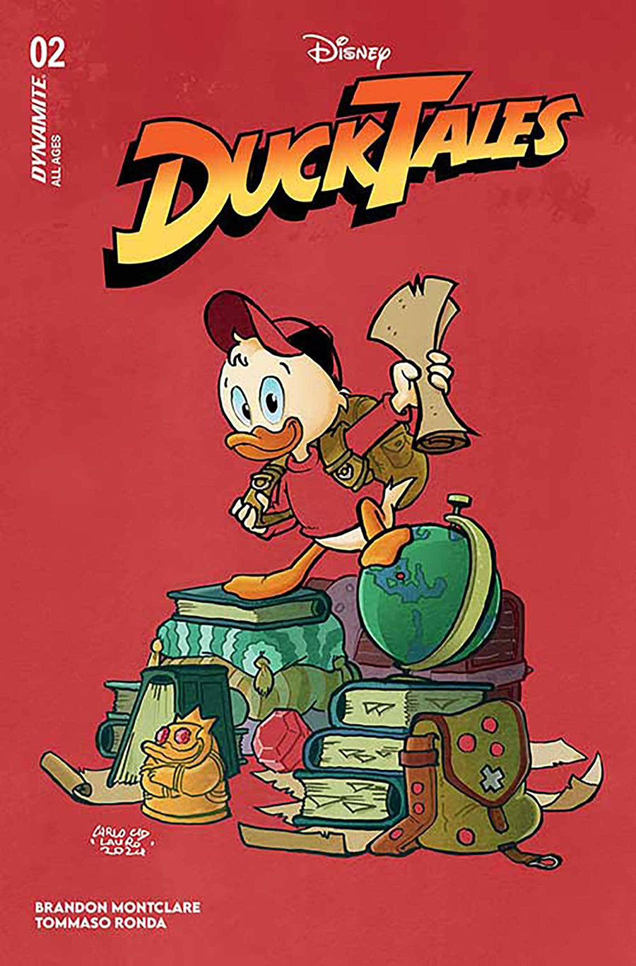 Ducktales Vol 5 #2 Cover S Incentive Carlo Lauro Foil Cover