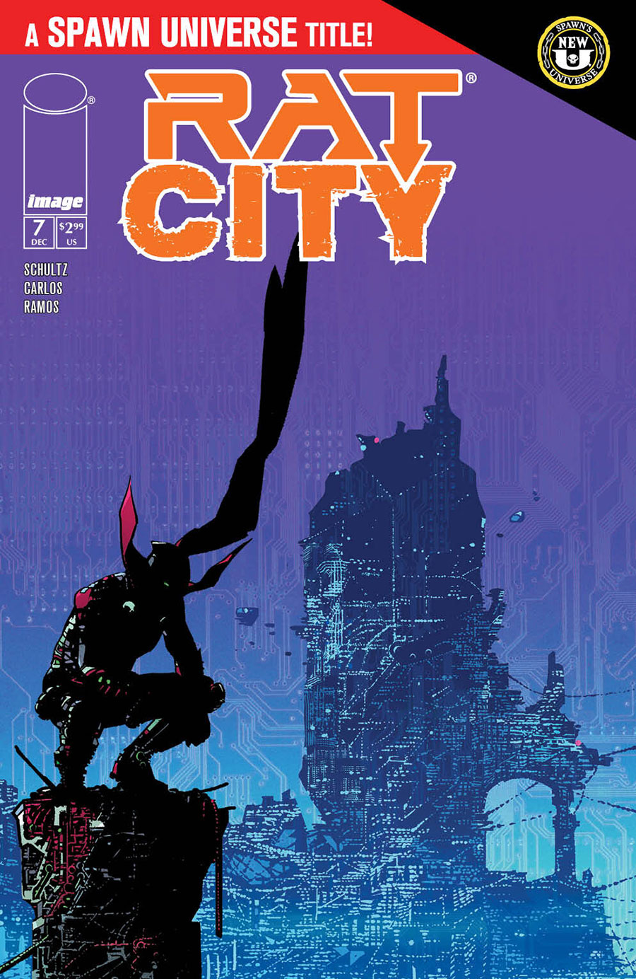 Rat City #7 Cover C 2nd Ptg