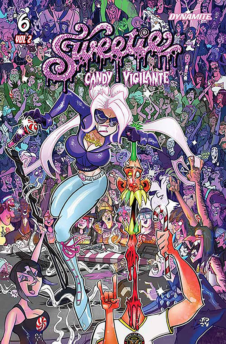 Sweetie Candy Vigilante Vol 2 #6 Cover I Variant Ned Ivory Cover